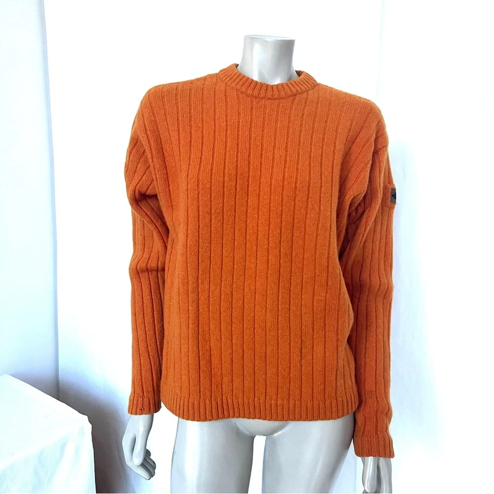 THE NORTH FACE MEN ORANGE SWEATER - Picture 5 of 11